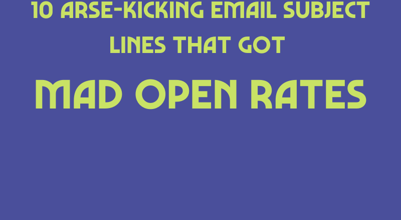 email subject lines that get opened